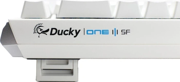 Ducky One 3 SF PBT, LEDs RGB, Pure White, MX RGB BLUE, USB, DE
