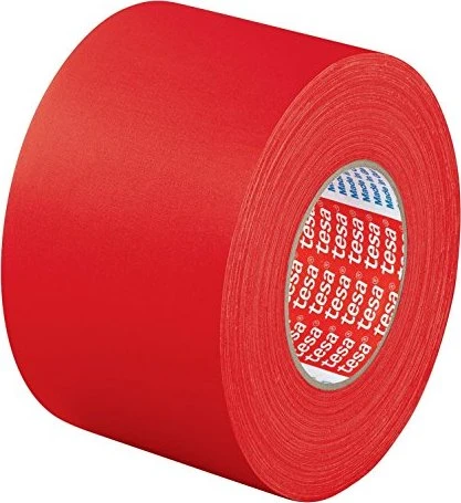 tesa tesaband 4651 Premium rot, Gewebeband, 50mm/50m, 1 Stück
