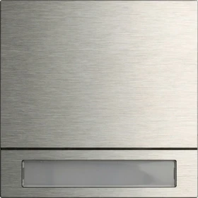 Gira System 106 Ruftastenmodul 1 Teilnehmer, stainless steel V4A
