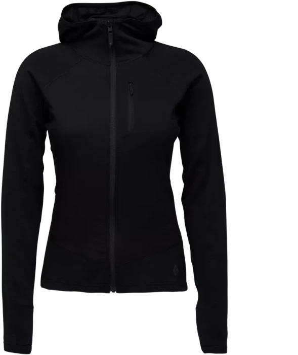 Black Diamond CoEfficient LT Hybrid Hoody Funktionsjacke schwarz (Damen)