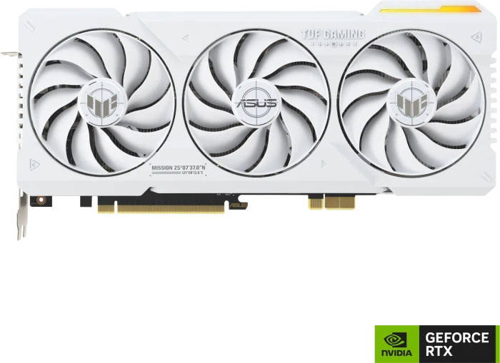 ASUS TUF Gaming GeForce RTX 4070 Ti SUPER BTF White, TUF-RTX4070TIS-16G-BTF-WHITE, 16GB GDDR6X, 2x HDMI, 3x DP