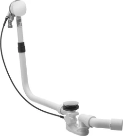 Duravit Universal Ab- und Überlaufgarnitur mit Zulauf chrom