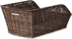 Basil Cento Rattan Look Fahrradkorb braun