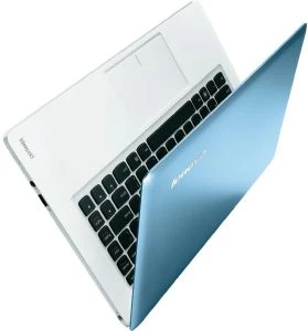 Lenovo IdeaPad U310, blau, Core i7-3517U, 4GB RAM, 24GB SSD, 500GB HDD, DE