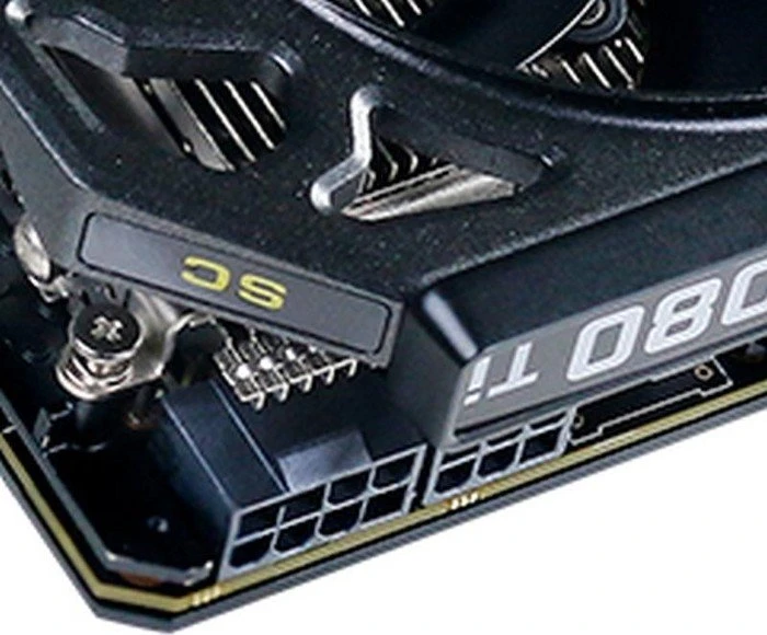 EVGA GeForce GTX 1080 Ti SC Black Edition Gaming, 11GB GDDR5X, DVI, HDMI, 3x DP