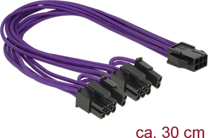 DeLOCK Textilummantelung violett