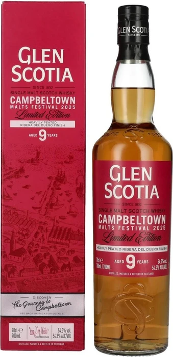 Glen Scotia Limited Edition Campbeltown Malts Festival 2025 700ml