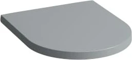 Laufen Kartell Laufen Sitz mit Deckel, abnehmbar, mit Absenkautomatik graphit matt