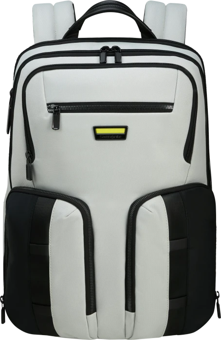 Samsonite Urban-Eye, Rucksack, 15.6", mit 2 Taschen, Light Grey/Lime