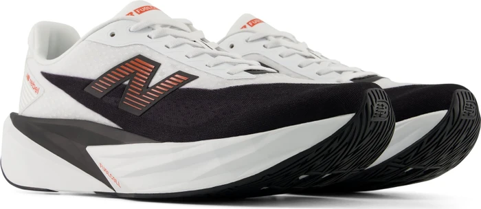 New Balance FuelCell Rebel v5 white/neo flame (Herren)