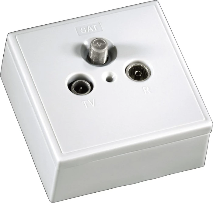 Hama Universelle Antennendose "Skitu", Enddose, 18dB, 4in1