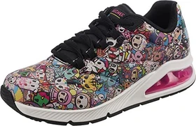 Skechers S-Lights Vortex 2.0 Veltrox silber/schwarz (Junior)