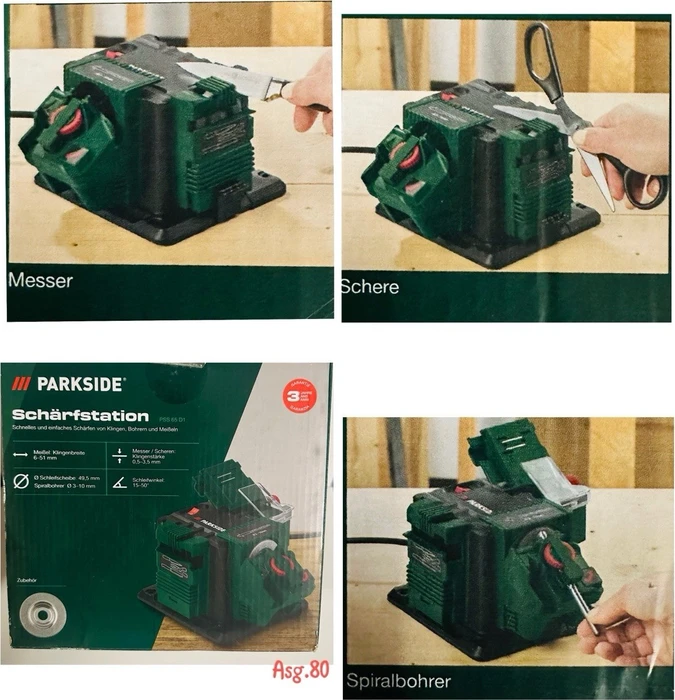 Parkside PSS 65 D1 Elektro-Universal-Schärfgerät