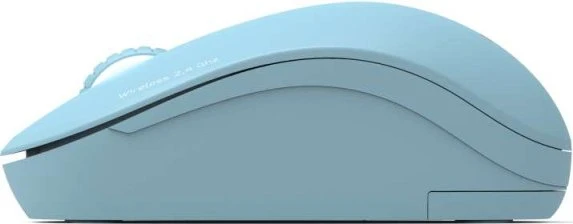 Port Designs Wireless Mouse Collection II pastellblau, USB-C/USB-A