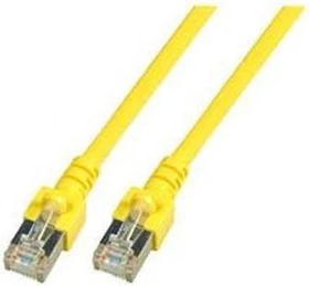 EFB Elektronik CCA Patchkabel, Cat5e, SF/UTP, RJ-45/RJ-45, 10m, gelb