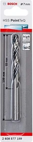 Bosch Professional HSS PointTeQ Spiralbohrer, 7x69x109mm, 1 Stück