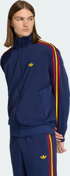 adidas Firebird Track Top Trainingsjacke dark blue/crew yellow/team power red 2 (Herren)