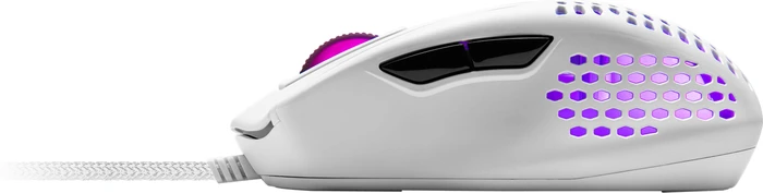 Cooler Master MasterMouse MM720 RGB Gaming Maus weiß matt, USB