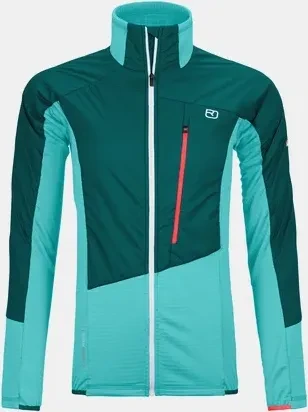 Ortovox Westalpen Swisswool Hybrid Funktionsjacke pacific green (Damen)