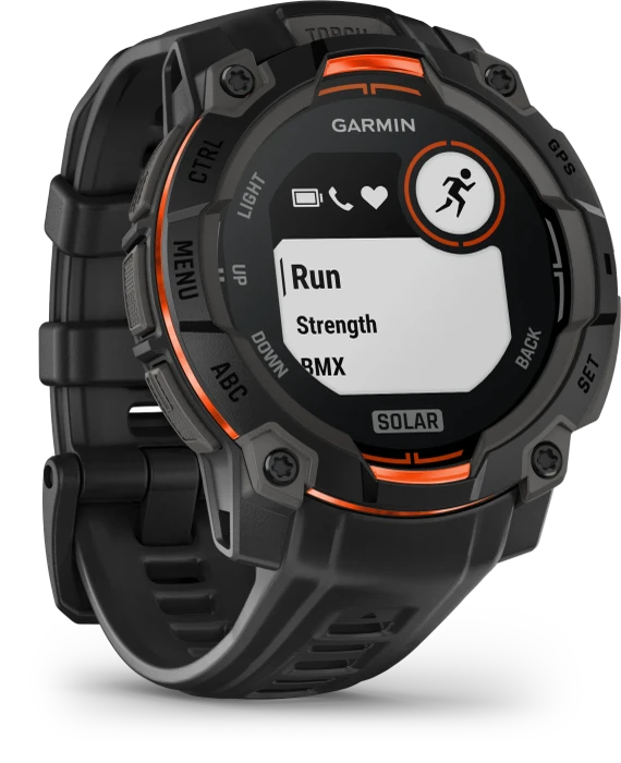 Garmin Instinct 3 Solar 45mm schwarz