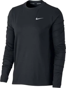 Nike Dri-FIT Element Laufshirt langarm schwarz (Damen)