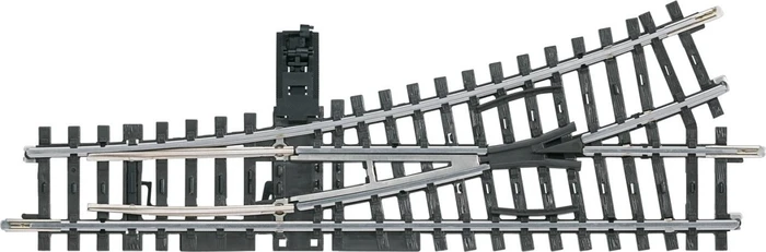 Märklin - Spur H0 Gleis - K-Gleis Weiche links Länge 168.9mm