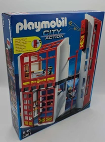 playmobil City Action Feuerwehrstation mit Alarm