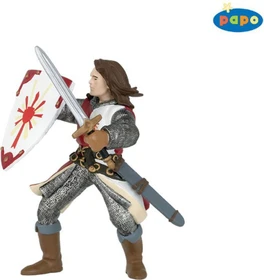Papo Die Welt des Mittelalters - Lancelot rot