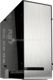 In Win 909 silber, Glasfenster