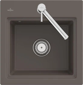 Villeroy & Boch Subway Style 50 S Einbau Becken mittig timber
