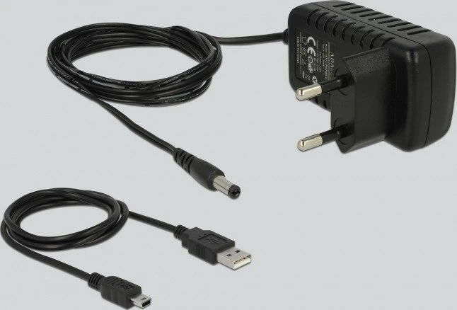 DeLOCK USB-Hub, 4x USB-A 2.0, USB 2.0 Mini-B [Buchse]