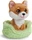 Nici Little Paws Hund Shiba Inu im grünen Körbchen 12cm (61943)