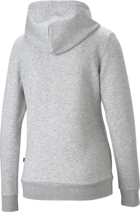 Puma Essentials Logo Hoodie light grey heather (Damen)