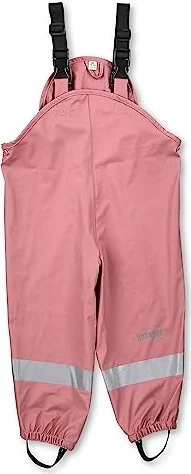 Sterntaler Regenträgerhose ungefüttert Matschhose lang perlrosa (Junior)