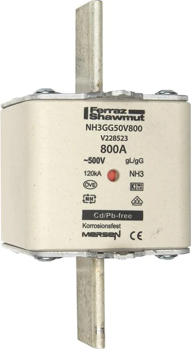Mersen Sicherungseinsatz DIN NH Standard gG Größe NH000 500VAC 250VDC 40A