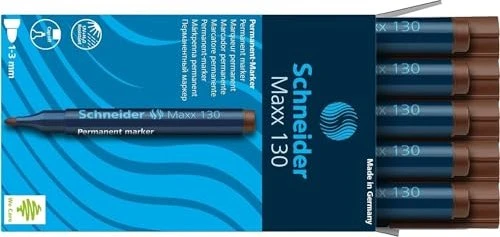 Schneider Maxx 130 Permanentmarker braun