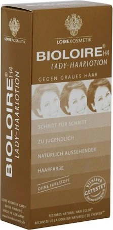 Loire Kosmetik Bioloire H4 Lady-Haarlotion für Damen gegen graue Haare, 150ml
