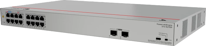 Huawei eKit SME Network eKitEngine S110 Series Rackmount Gigabit Switch, 16x RJ-45, 2x SFP, 124W PoE+