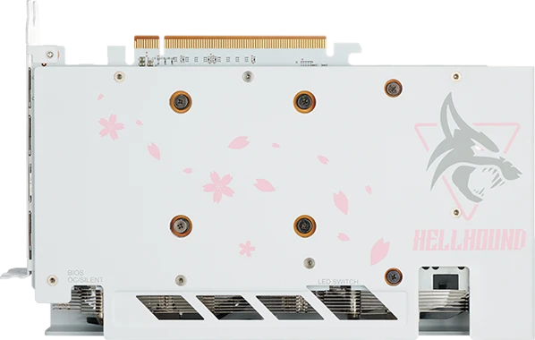 PowerColor Hellhound Radeon RX 6650 XT Sakura, 8GB GDDR6, HDMI, 3x DP