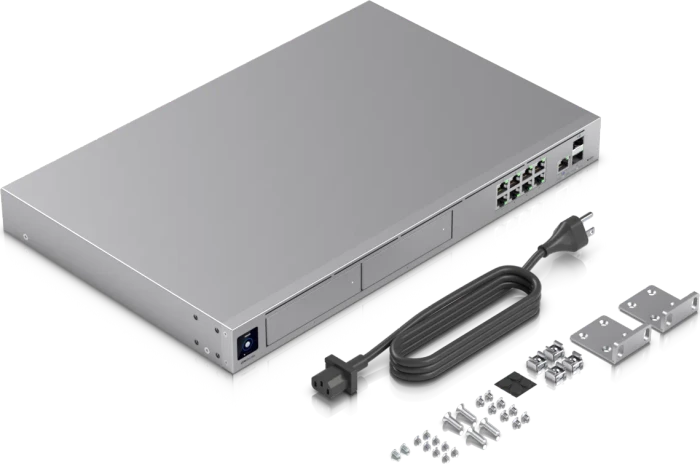 Ubiquiti UniFi Dream Machine Pro Max Rackmount Gigabit Router, 9x RJ-45, 2x SFP+