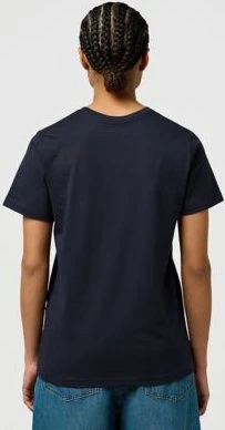 Wrangler Round T-Shirt kurzarm dark navy (Damen)