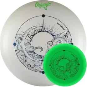 Eurodisc 175g Superglow Organic Frisbee blau
