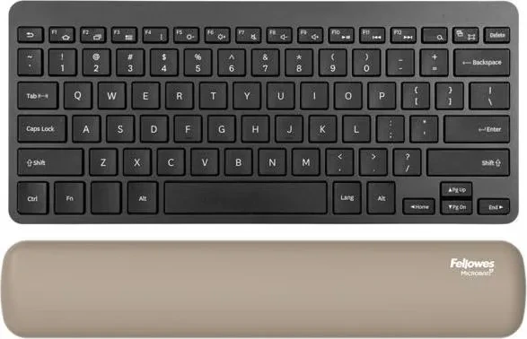 Fellowes Breyta Compact Keyboard (TKL) Wrist Rest, Handballenauflage (Tastatur), beige