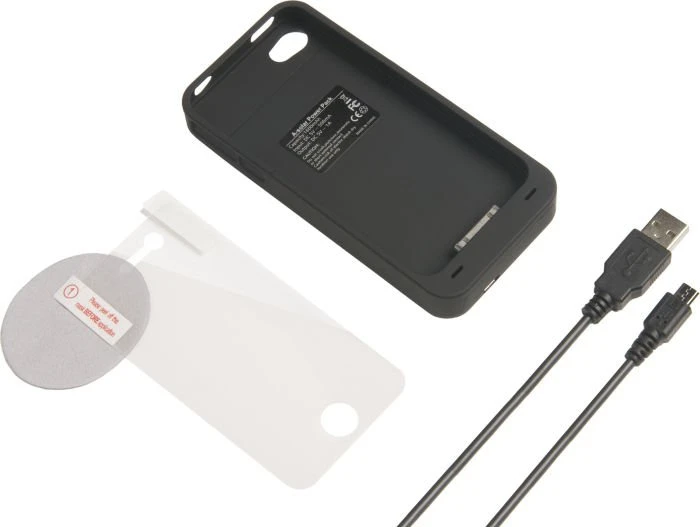 A-Solar Power Pack Hülle mit Akku für Apple iPhone 3GS/4