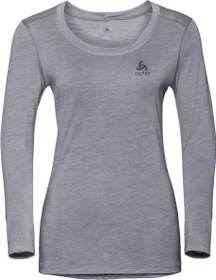 Odlo Natural Light Funktionsshirt langarm grey melange (Damen)