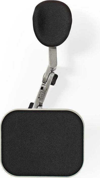 Nedis Ergonomische Armauflage mit abnehmbarem Mauspad, schwarz/grau