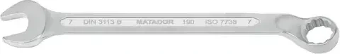 Matador 0190 Ring-Maulschlüssel, 7x112mm