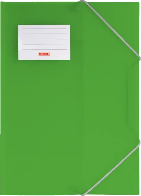 Brunnen FACT!pp Sammelmappe, A4, kiwi/transparent