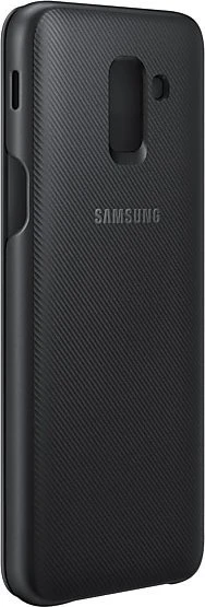 Samsung Wallet Cover für Galaxy J6 (2018) schwarz