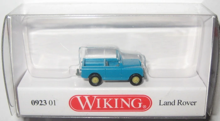 Wiking Miniaturen Land Rover helltürkis/cremebeige